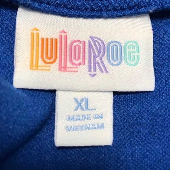 NWOT LuLaRoe Cassie Color Block Midi Skirt Sz XL - Picture 2 of 3